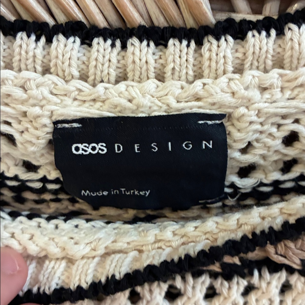 NWOT ASOS Design Crochet top - Picture 6 of 7